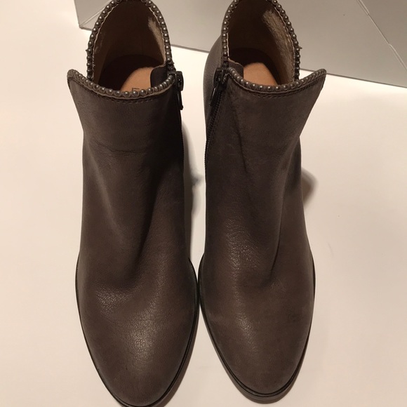 NWT LUCKY BRAND PINCAH2 boots periscope grey 6 - Picture 6 of 9